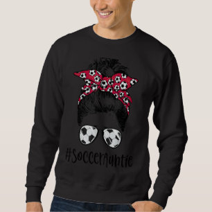 Moletom Soccer Tia Life Messaging Bun Sunglass Mulheres So
