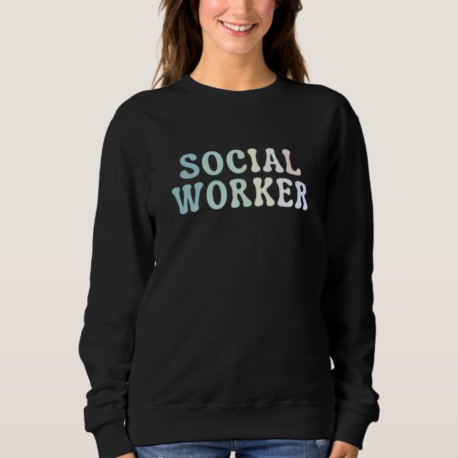 Moletom Social Worker MSW (Frente)