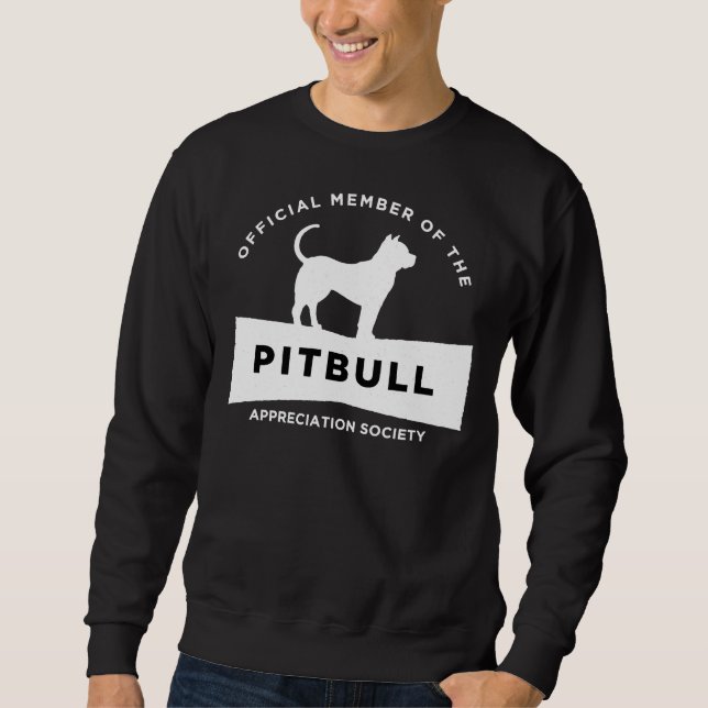 Moletom Sociedade de Apreciação Pitbull Wht (Frente)