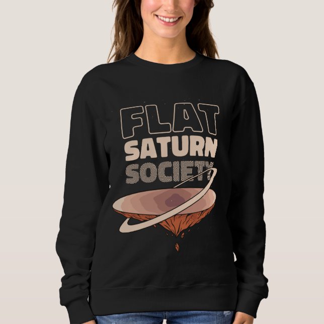 Moletom Sociedade de Saturno Plano - Design Científico (Frente)