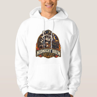 Moletom Sociedade do Café Vintagem Midnight Brew Raccoon R