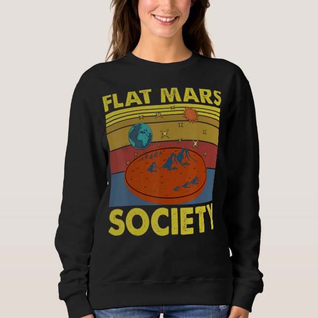 Moletom Sociedade Flat Mars Desde 2021 Espaço Vintage (Frente)