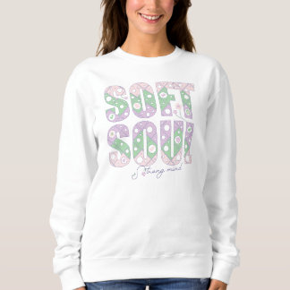 Moletom Soft Soul Strong Mind –Pastel Motivational T-Shirt