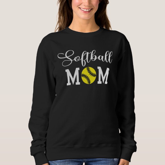 Moletom Softball Mom (Frente)