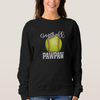 Moletom Softbol Pawpaw Softbol Vintage Família Combinando