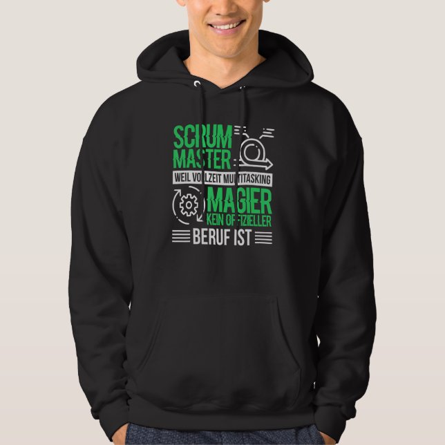 Moletom Software Puppet Chefs Agile Scrum Master (Frente)