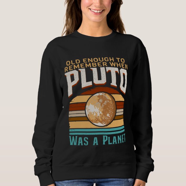 Moletom Solar System old enough Pluto Space and Planets Sc (Frente)
