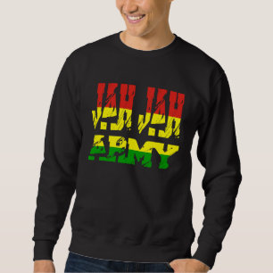 Moletom Soldado Rastafari da Jamaica Souvenir Rasta Roots