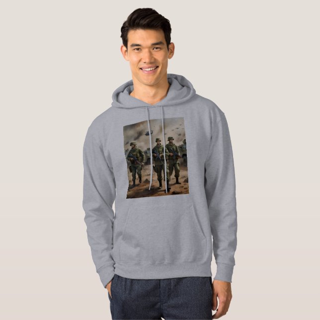 Moletom Soldados do Exército Australiano (Frente Completa)