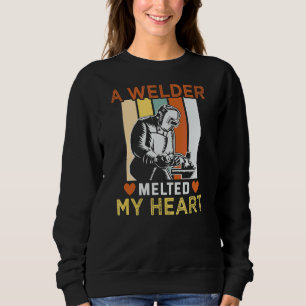 Moletom Solder Craftsman Meme A Welder Derreteu Meu Coraçã