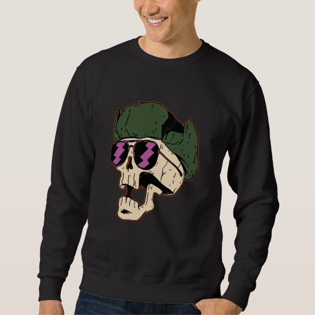 Moletom soldier skull skeleton death (Frente)