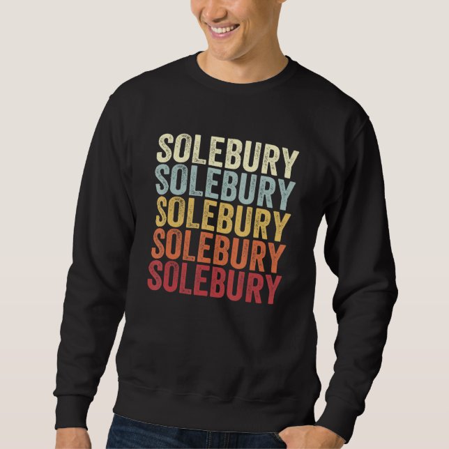 Moletom Solebury Pennsylvania Solebury PA Retro Vintage Te (Frente)