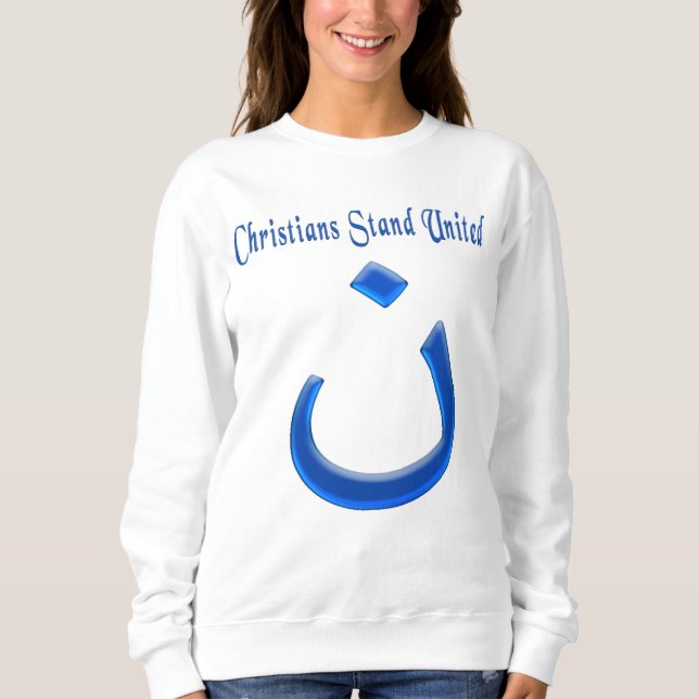 Moletom solidariedade cristã (Frente)