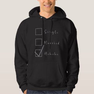 Moletom Solteiro, Casado, Hehehe Relacionamento Engraçado