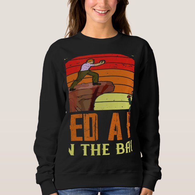 Moletom Some People Just Need A Pat On The Back Humor Sarc (Frente)