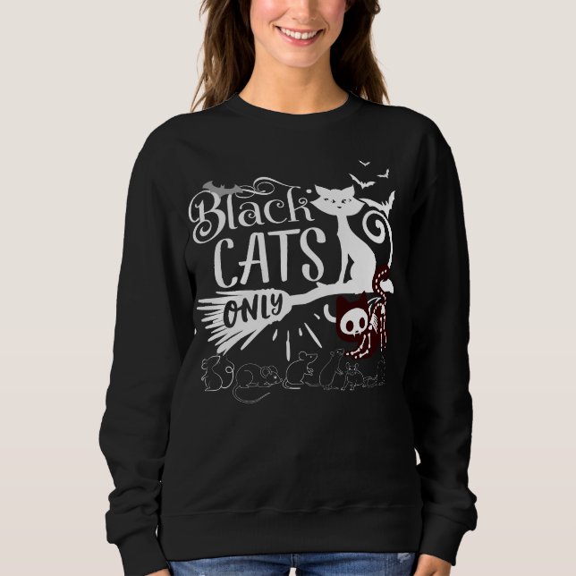 Moletom Somente Gato Preto.b (Frente)