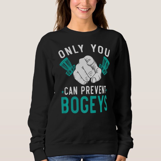Moletom Somente Você Pode Impedir Bogys Treeject Disco Gol (Frente)