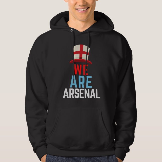 Moletom Somos Arsenal England Flag Sports (Frente)
