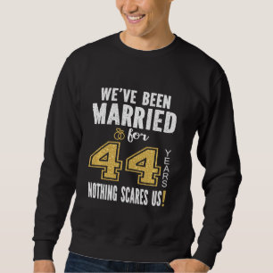 Moletom Somos casados há 44 anos, nada nos assusta