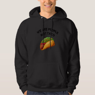 Moletom Somos Pessoas Não Taco Não Seu Taco de Café da Man
