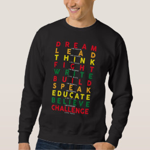 Moletom Sonho Como Martin Kids Toddler Black History Mont