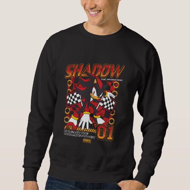 Moletom Sonic The Hedgehog Shadow The Hedgehog 01 Racing P (Frente)