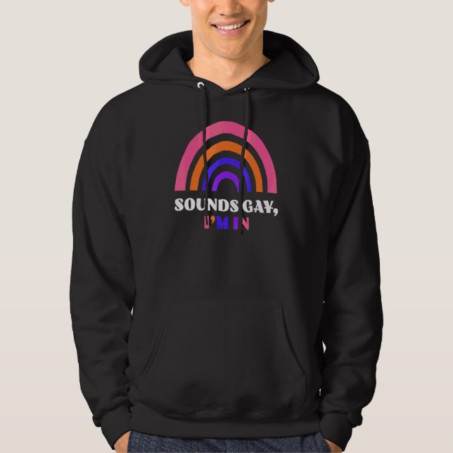 Moletom Sons Gay, estou no Lgbtq (Frente)