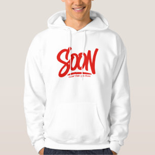 Moletom SOON — Casaco com Capuz de Luxo Minimalista Stre