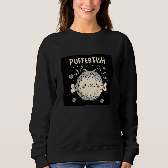 Moletom Sorriso - Costume de Pufferfish (Frente)