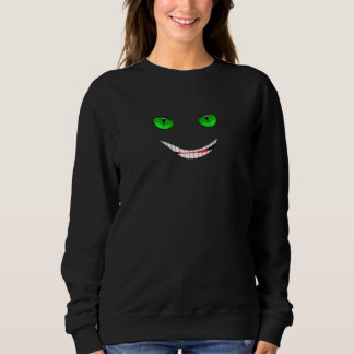 Moletom Sorriso de Cheshire Verde