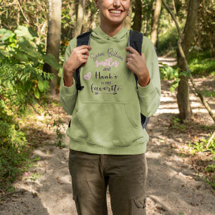 Moletom Sorriso favorito do amor: brilho personalizado