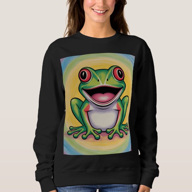 Moletom Sorriso Gentil do Sapo (Frente)