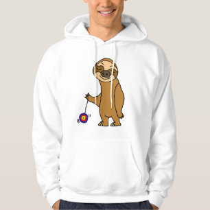Moletom Sorriso sHob Sloth Engraçado Brincando Yoyo Cartoo
