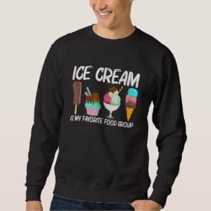 Moletom Sorvete legal Para Homens Gelato Cone Frozen De