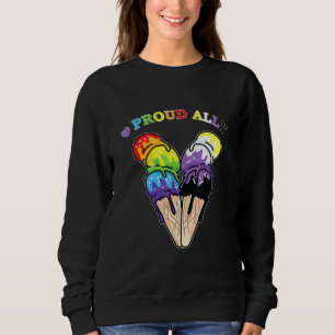 Moletom Sorvete Não Binário - Ally Proud do Sorvete docinh