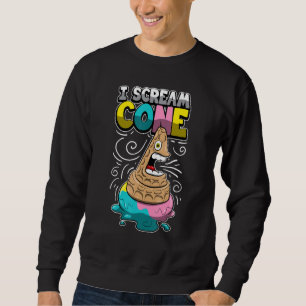 Moletom Sorvete Pun Sig De Segurança Do Controlador Cone D