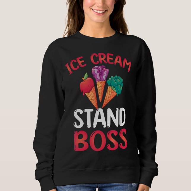 Moletom Sorvete Stand Boss Love Icecream (Frente)