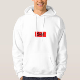 Moletom SOS Hoodie de emergência - Design de mastigação e