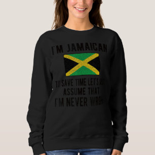 Moletom Sou a bandeira jamaicana Jamaica Roots