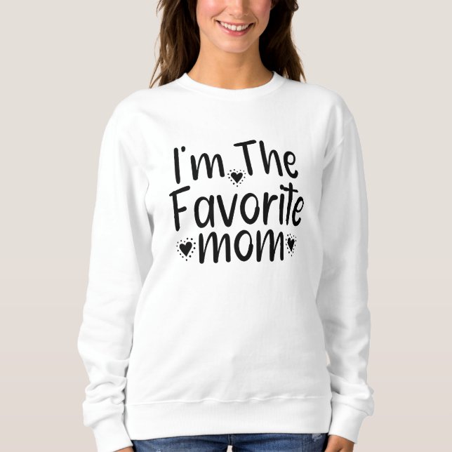 Moletom Sou a mãe favorita (Frente)