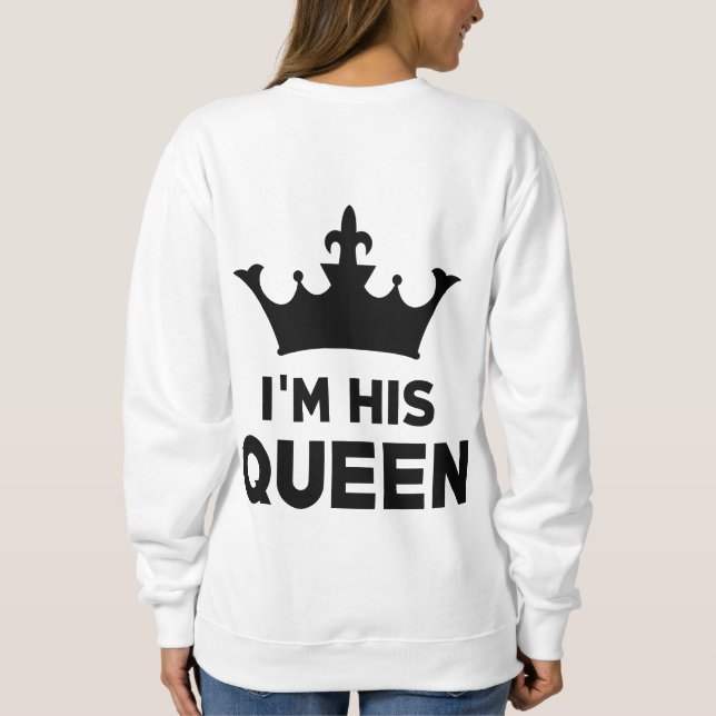 Moletom Sou a Rainha dele (Verso)