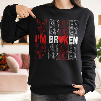 Moletom Sou BrokenSweatshirt, Vintage Shirt, Young