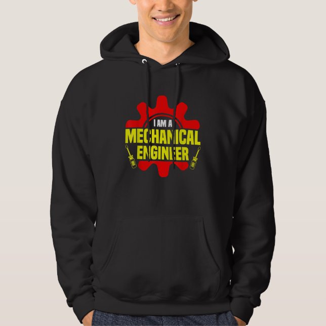 Moletom Sou Engenharia Mecânica De Engenheiros (Frente)