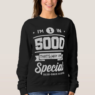 Moletom Sou Especial Ehlers Danlos Faixa de Zebra Preto e