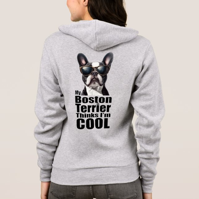 Moletom Sou Legal Boston Terrier (Verso)