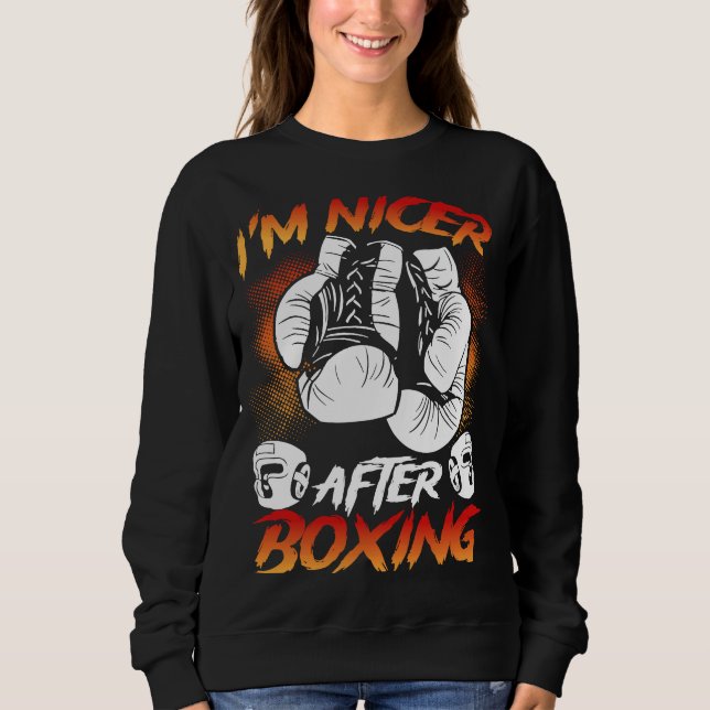 Moletom Sou Mais Agradável Após Boxing (Frente)