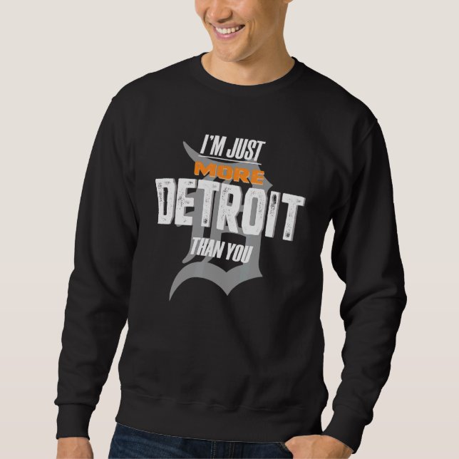 Moletom Sou Mais Detroit Do Que Você Design - O Motor D (Frente)