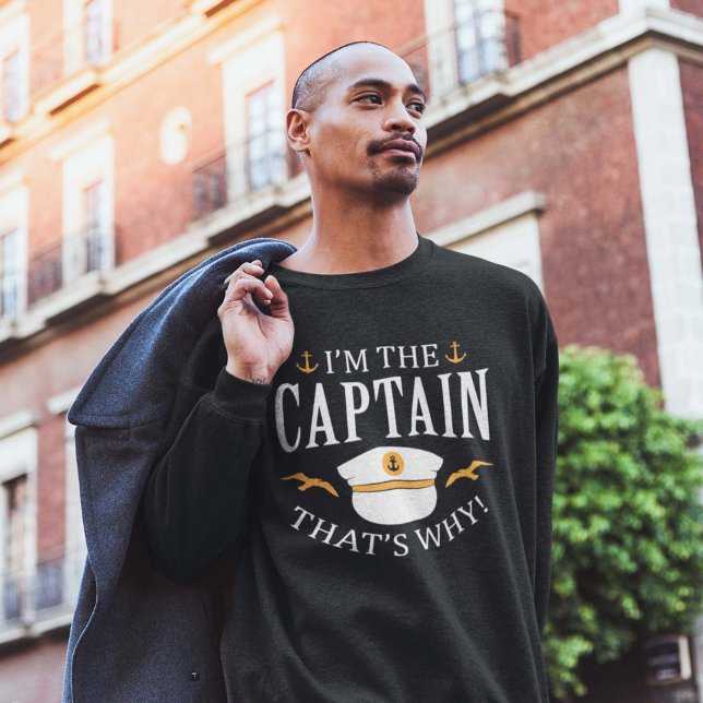 Moletom Sou o Capitão (captain sweatshirt)