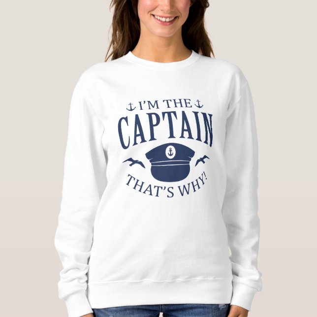 Moletom Sou o Capitão (Frente)