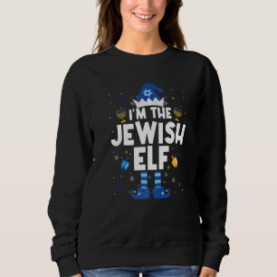 Moletom Sou O Elfo Judeu Hanukkah Chanukah Natal Família